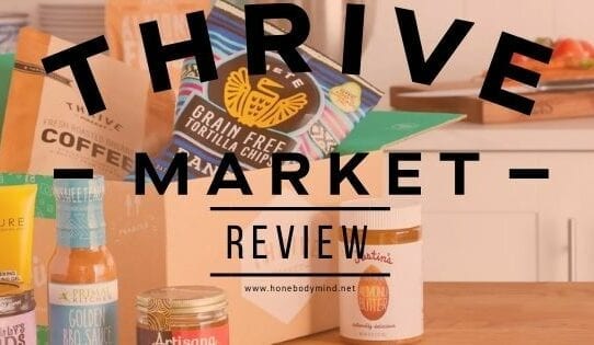 picture of products from thrive market review