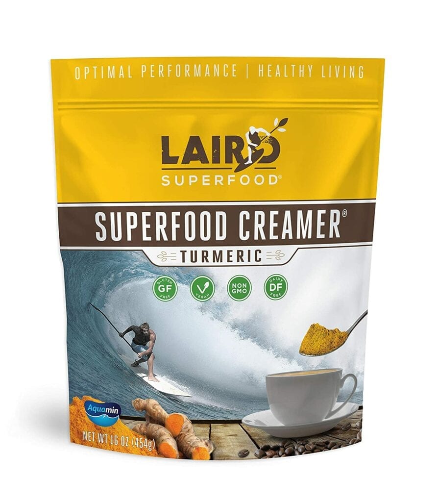 bag of superfood creamer turmeric